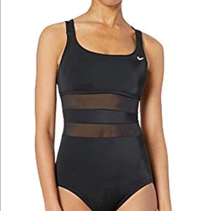 Nike black one piece Womens bathing suit